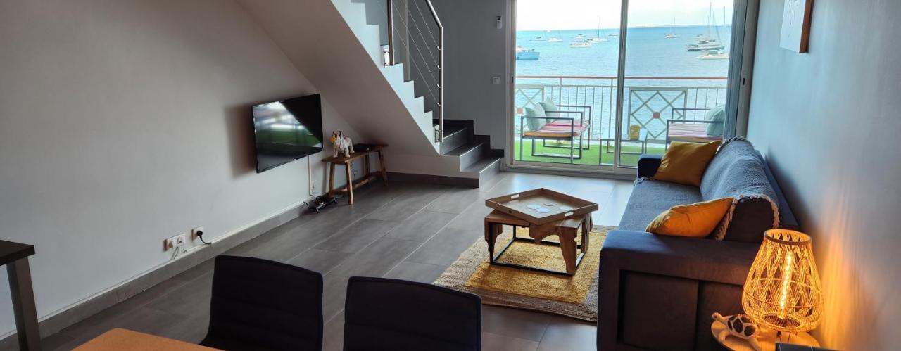 Beau Duplex Vue Mer Avec Piscine Et Acces Plage Marigot  Exterior foto